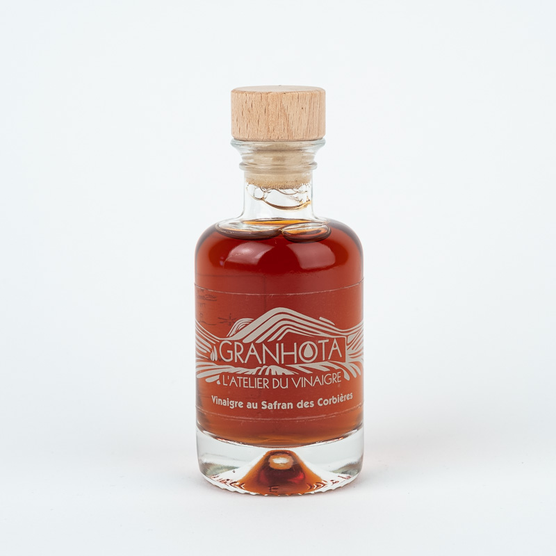 Vinaigre de Vin Blanc au Safran des Corbieres