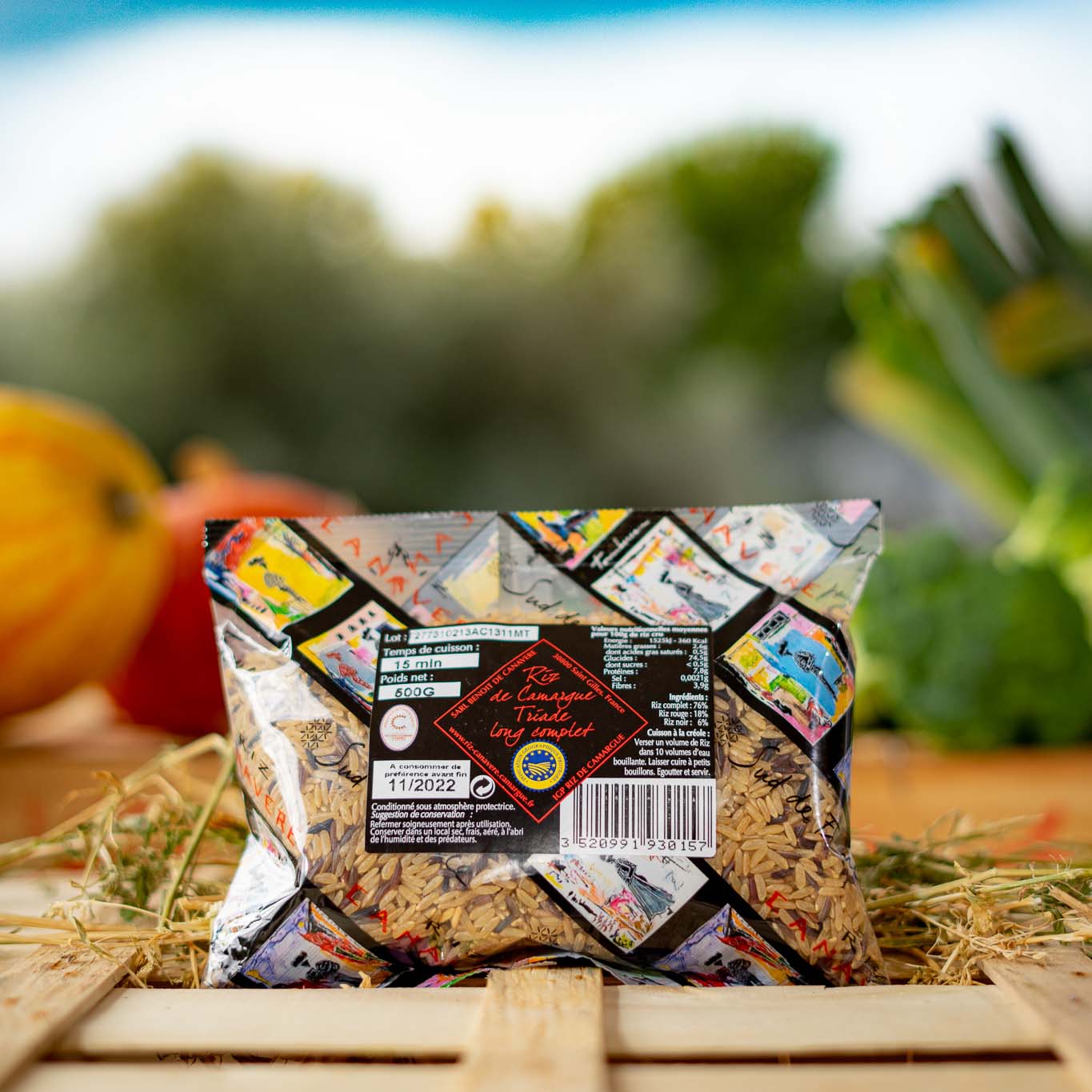 SAC 500 G MT RIZ DE CAMARGUE IGP TRIADE