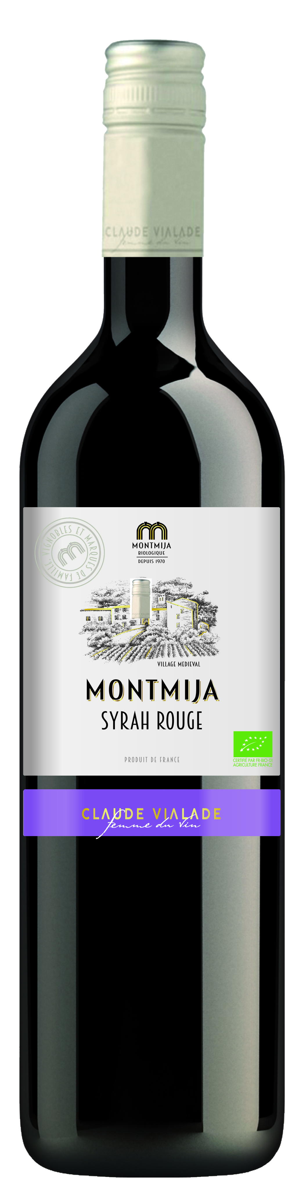 Montmija Syrah rouge