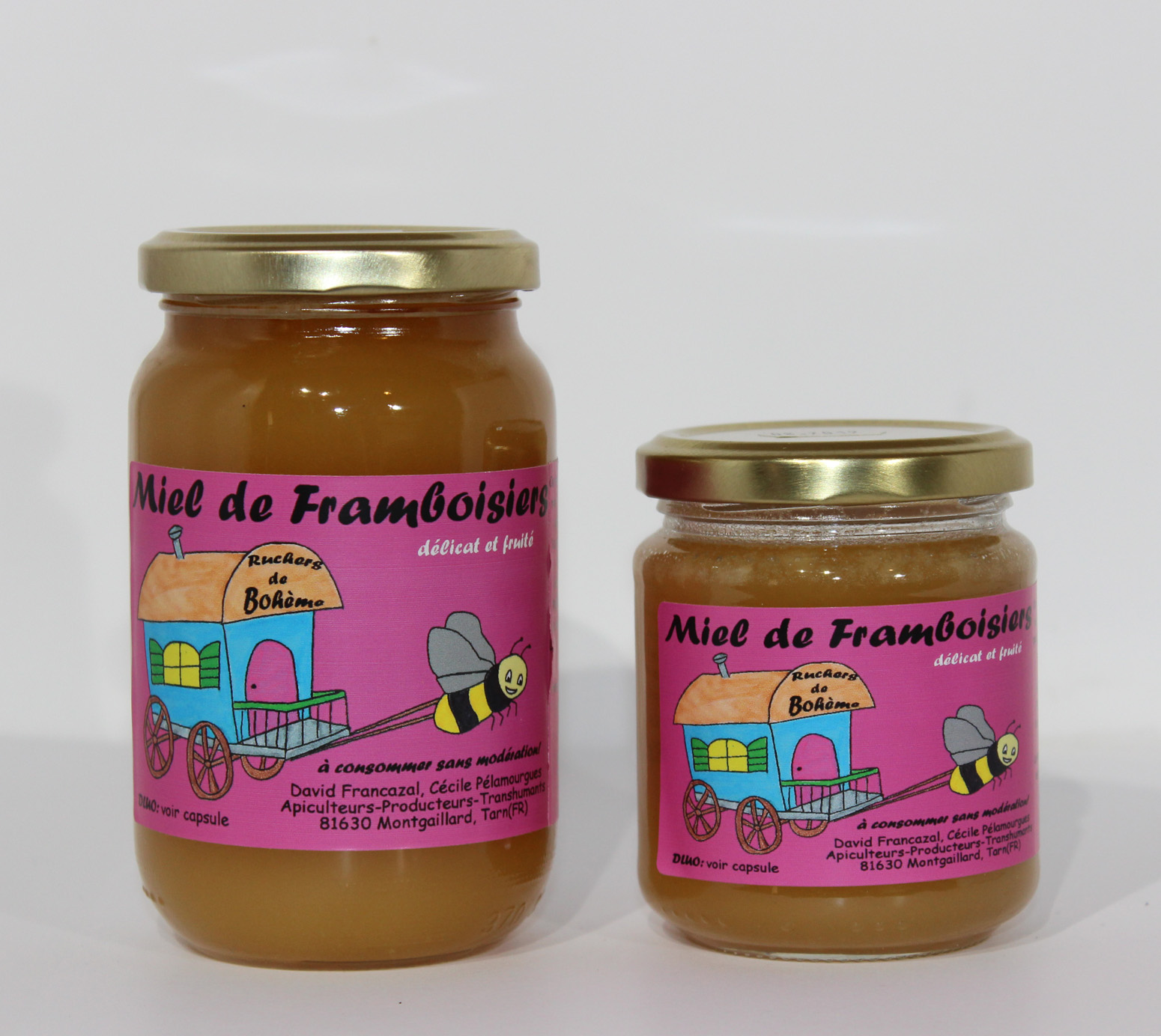 miel de framboisier
