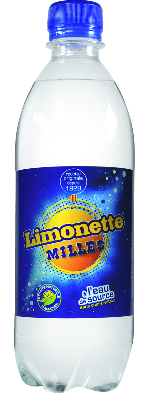 Limonette, 1,5 L PET, 1 L PET, 0,5 L PET et 33 cl VC