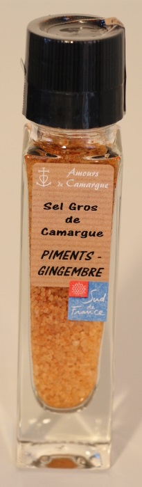 Sel de Camargue PIMENTS GINGEMBRE