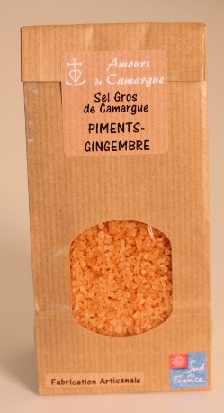 Sel de Camargue PIMENTS GINGEMBRE