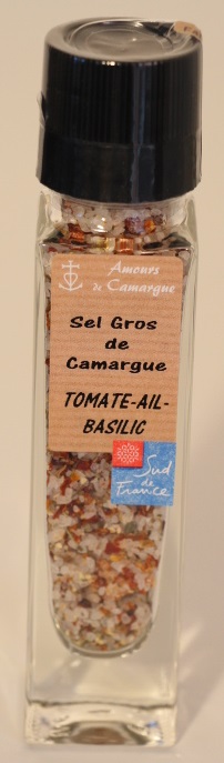 Sel de Camargue TOMATE - AIL - BASILIC