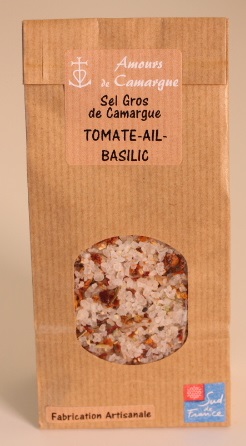 Sel de Camargue TOMATE - AIL - BASILIC