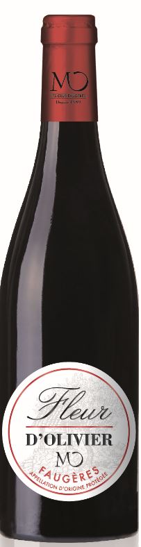 Fleur d'Olivier Rouge