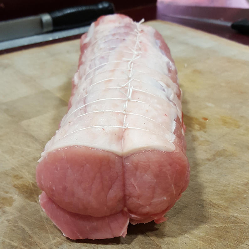 Roti de porc Bleu-Blanc-Coeur