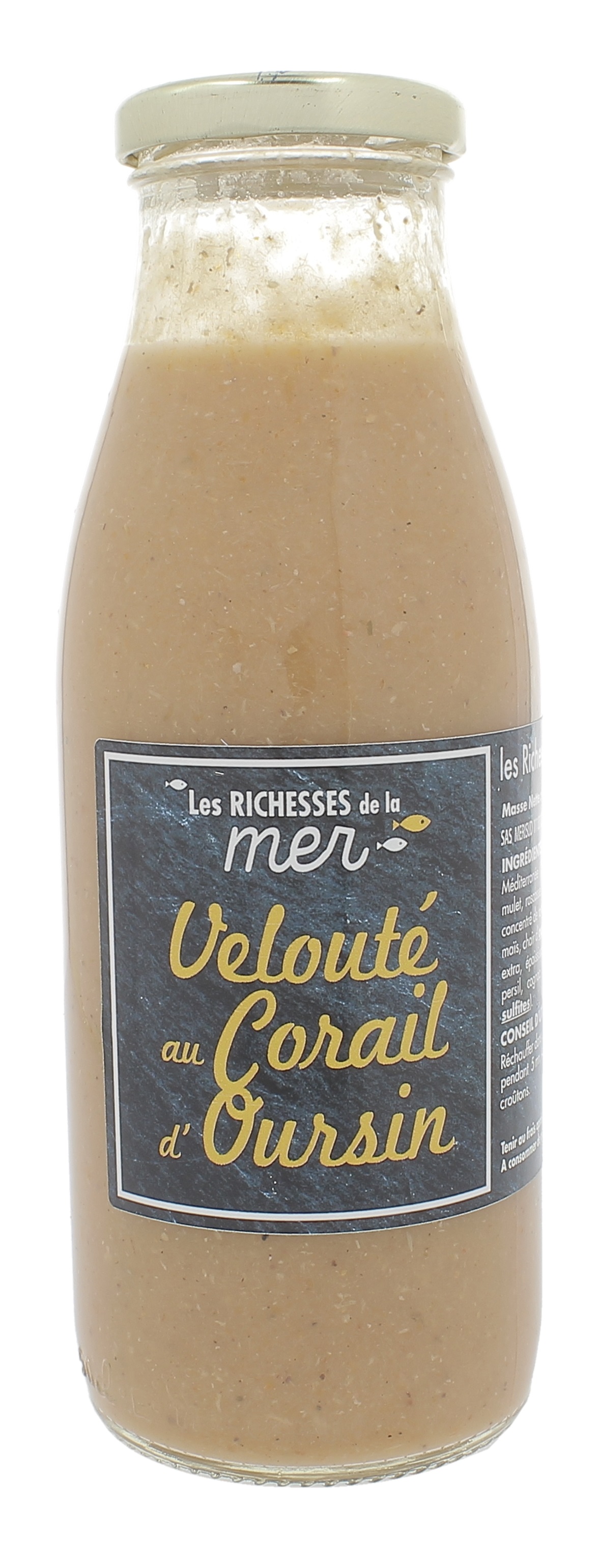 Velouté au corail d'oursin