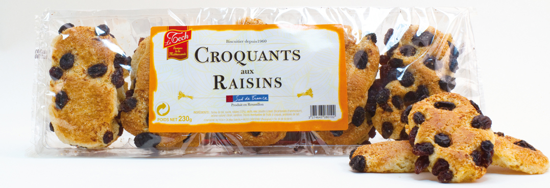 Croquant aux raisins