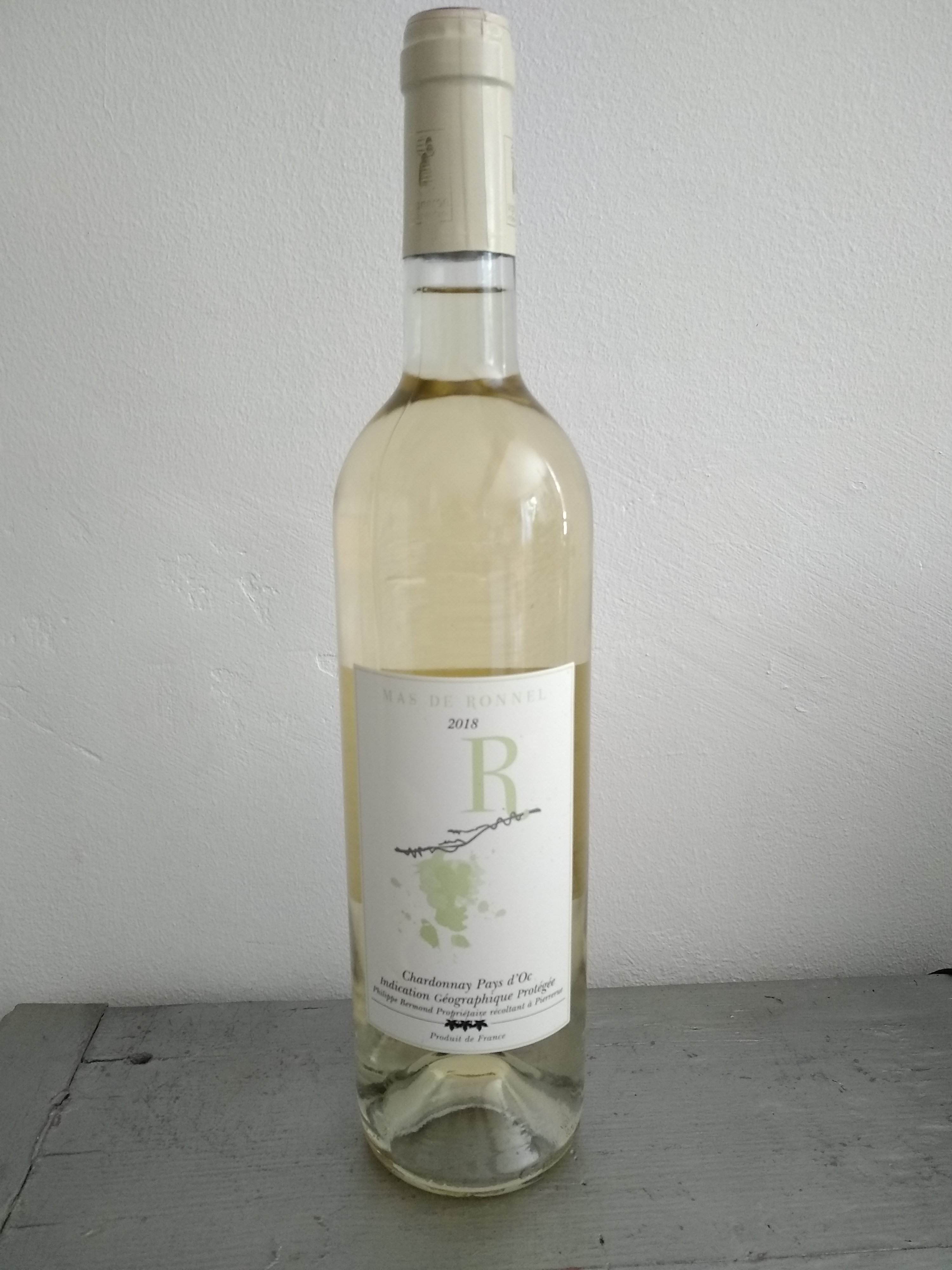 Chardonnay IGP Pays d'Oc Le Mas de Ronnel 2023