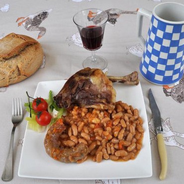 Cassoulet au confit de canard
