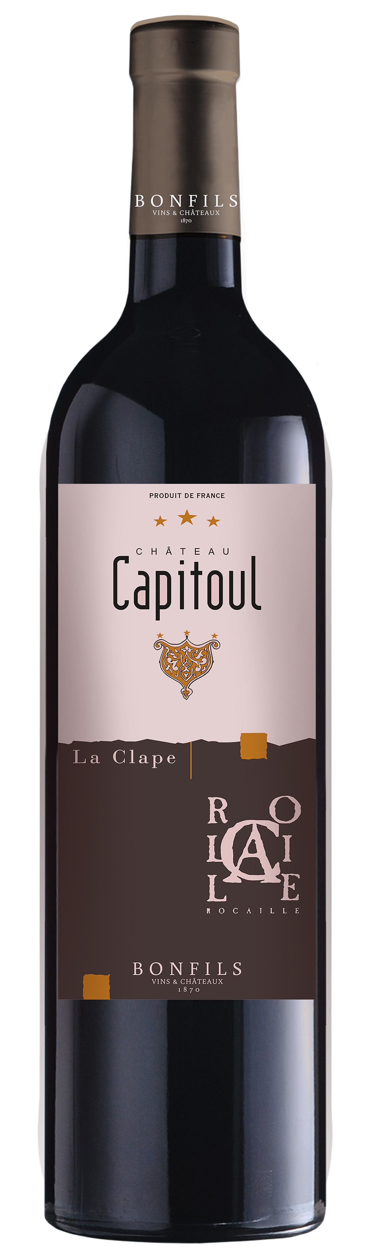 Vignobles Bonfils - Chateau Capitoul - Rocaille - Rouge