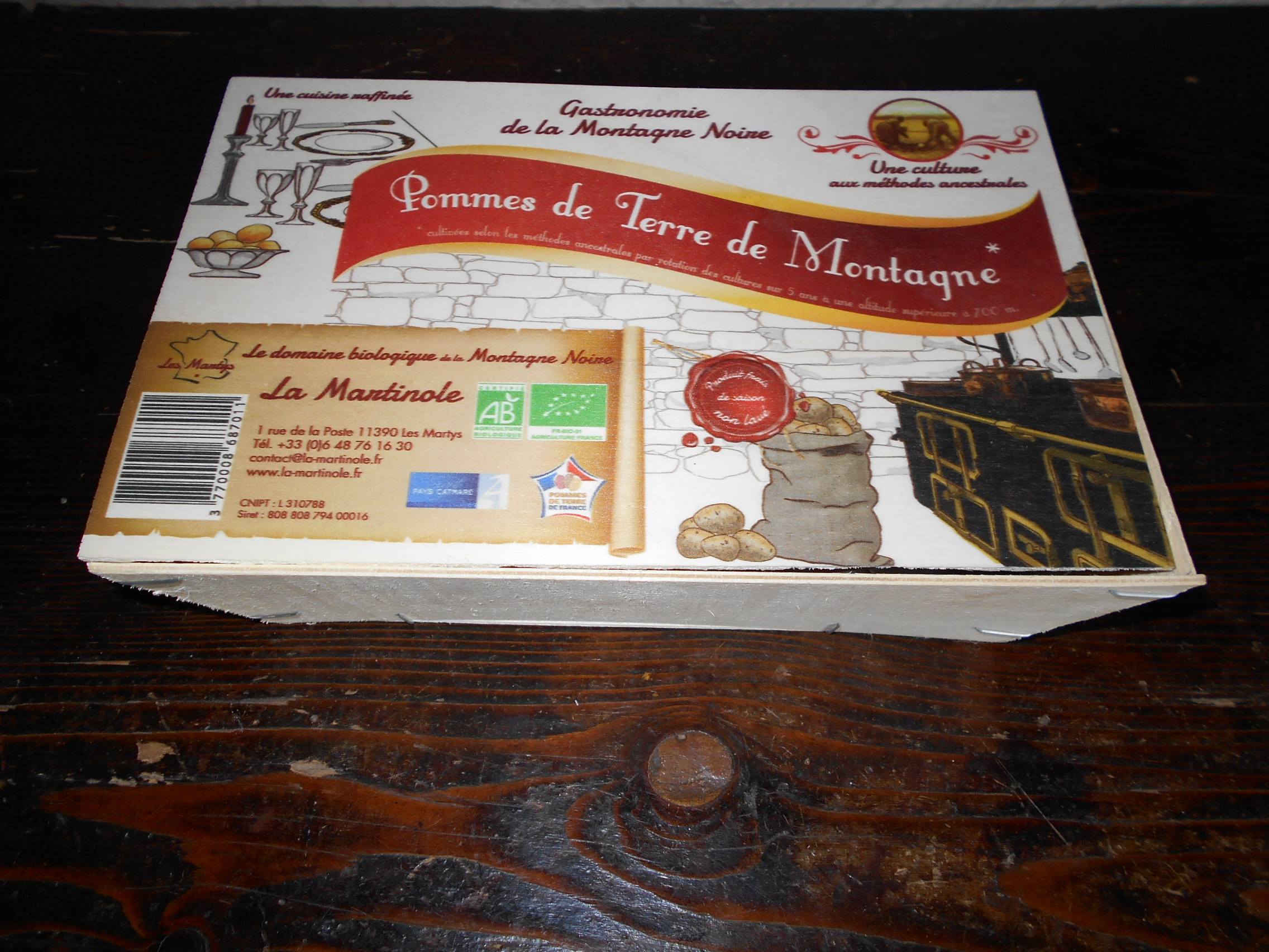 POMMES DE TERRE A FAIBLE TENEUR EN SUCRES