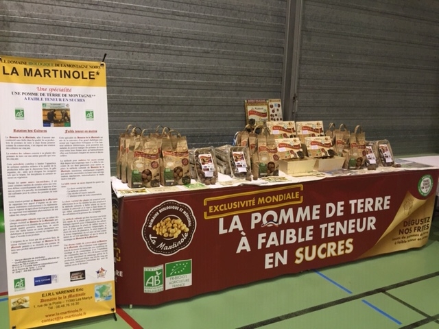 POMMES DE TERRE A FAIBLE TENEUR EN SUCRES