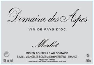 MERLOT - DOMAINE DES ASPES