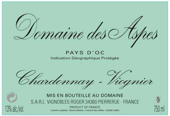 Chardonnay-Viognier - Domaine des Aspes