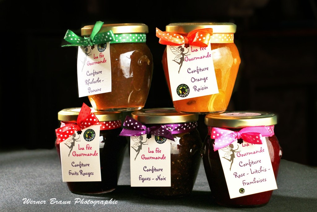 CONFITURES ET GELEES DE FLEURS