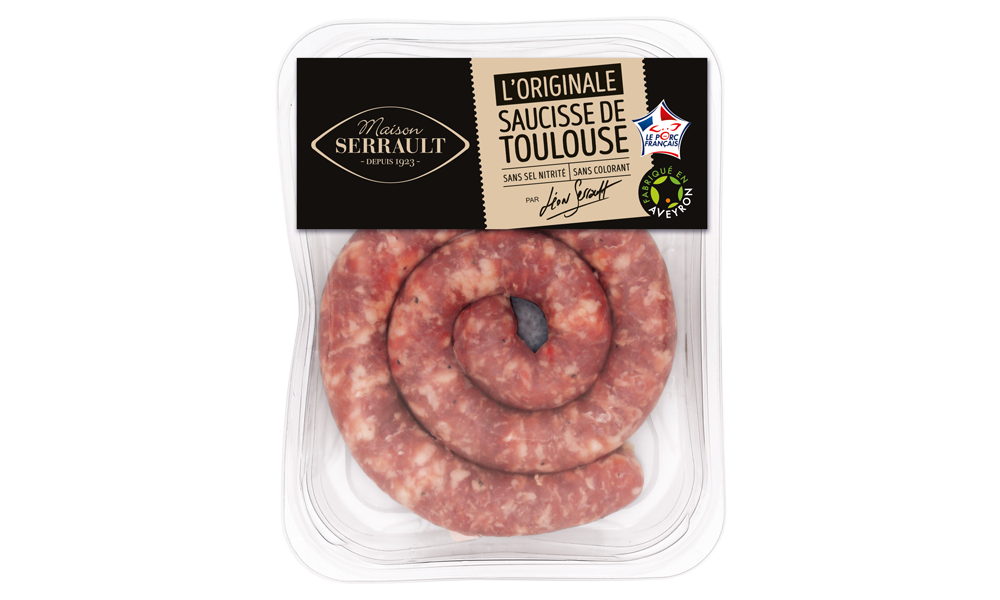 Saucisse Toulouse 500g (VPF)