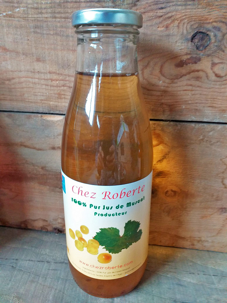 Jus de Raisin Muscat du Roussillon
