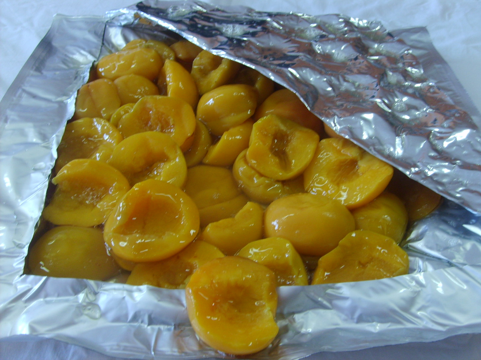 Peche en oreillon cuite sous vide, 3kg