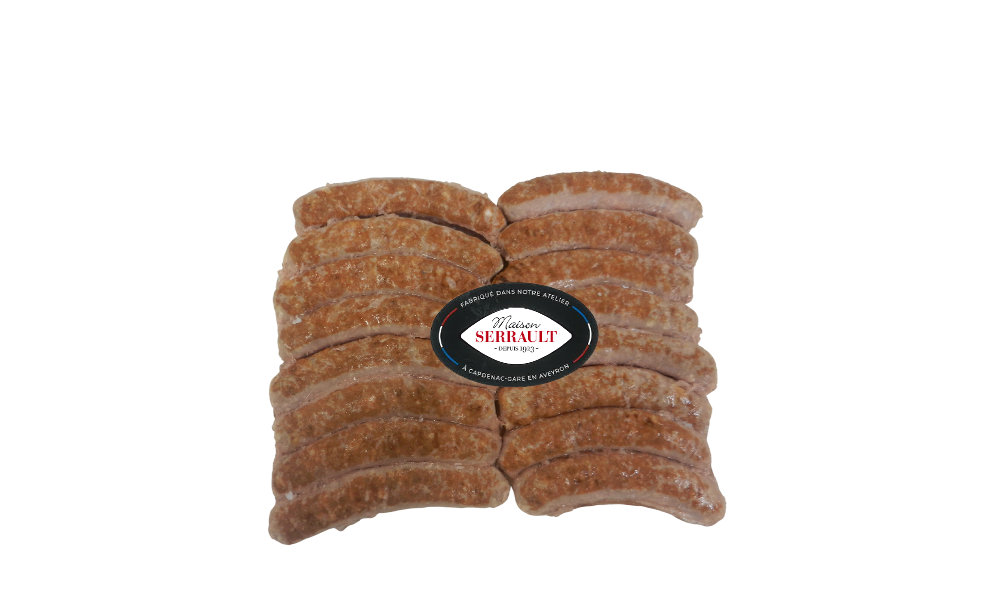 Saucisses dorees cuites x16 (VPF)