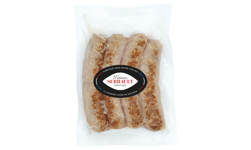 Saucisses dorees cuites x4 (VPF)