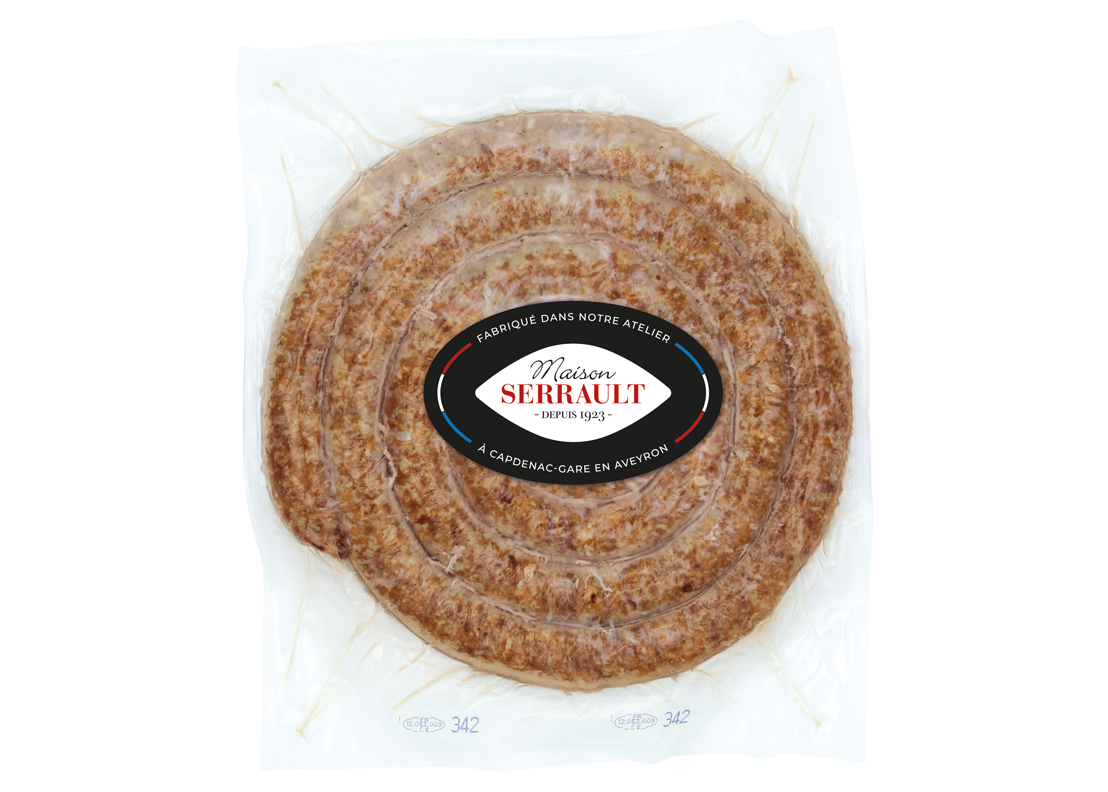 Saucisse Grillee Cuite S/vide Env 1.3kg