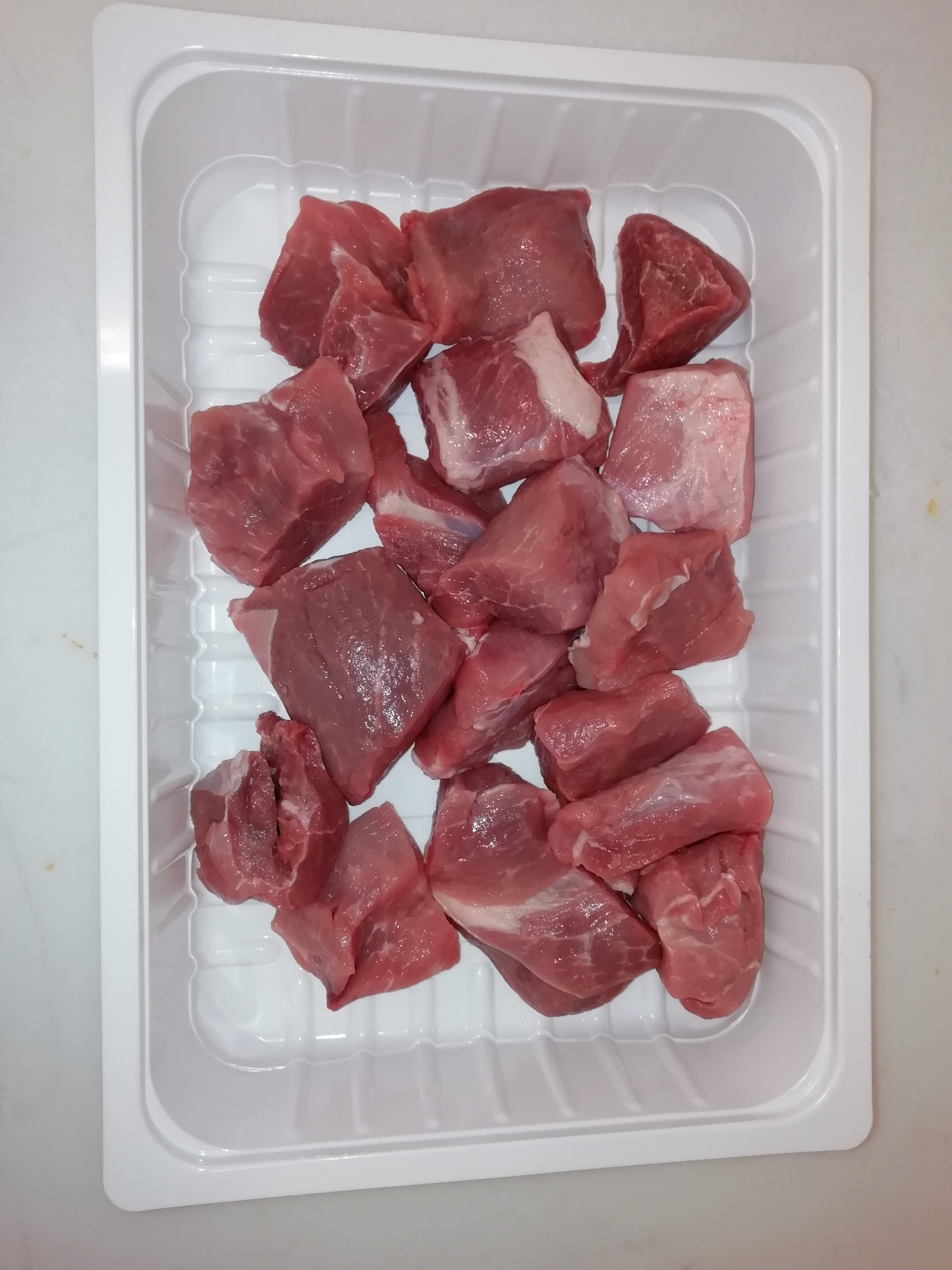 SAUTE DE PORC CUBE 25/45G