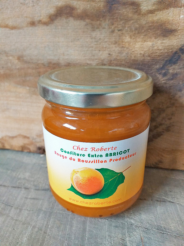 Confiture d'abricot Rouge du Roussillon AOP