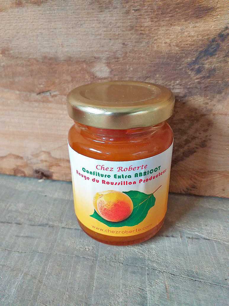 Confiture d'abricot Rouge du Roussillon AOP