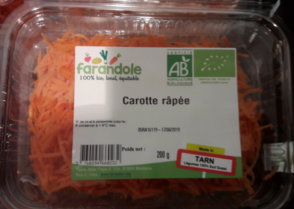 Carotte rapee
