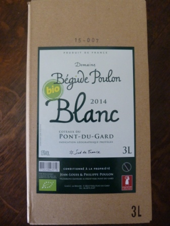 Bib Blanc 3 L