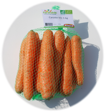 Carotte bio - Filet
