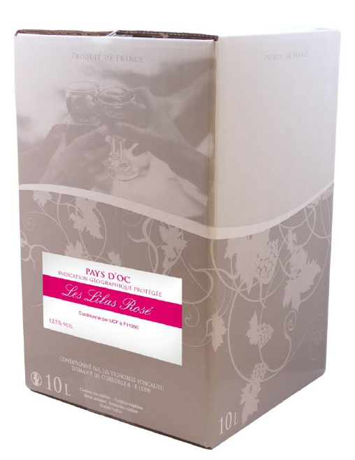 BIB Les Lilas 10l rosé