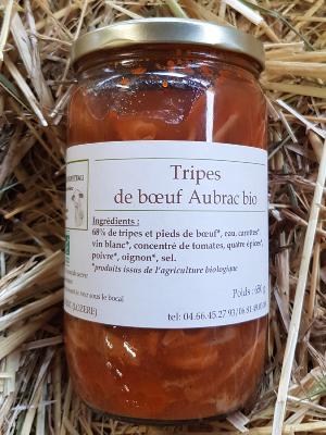 Tripes de bœuf Aubrac 