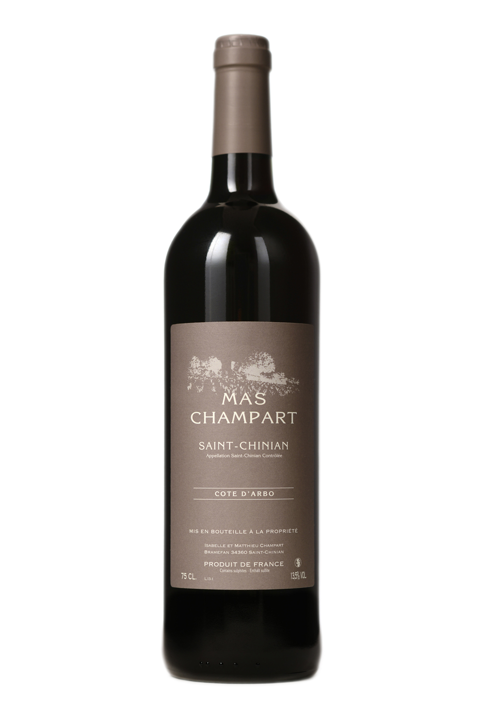 Saint-Chinian Rouge 2017 Côte d'Arbo