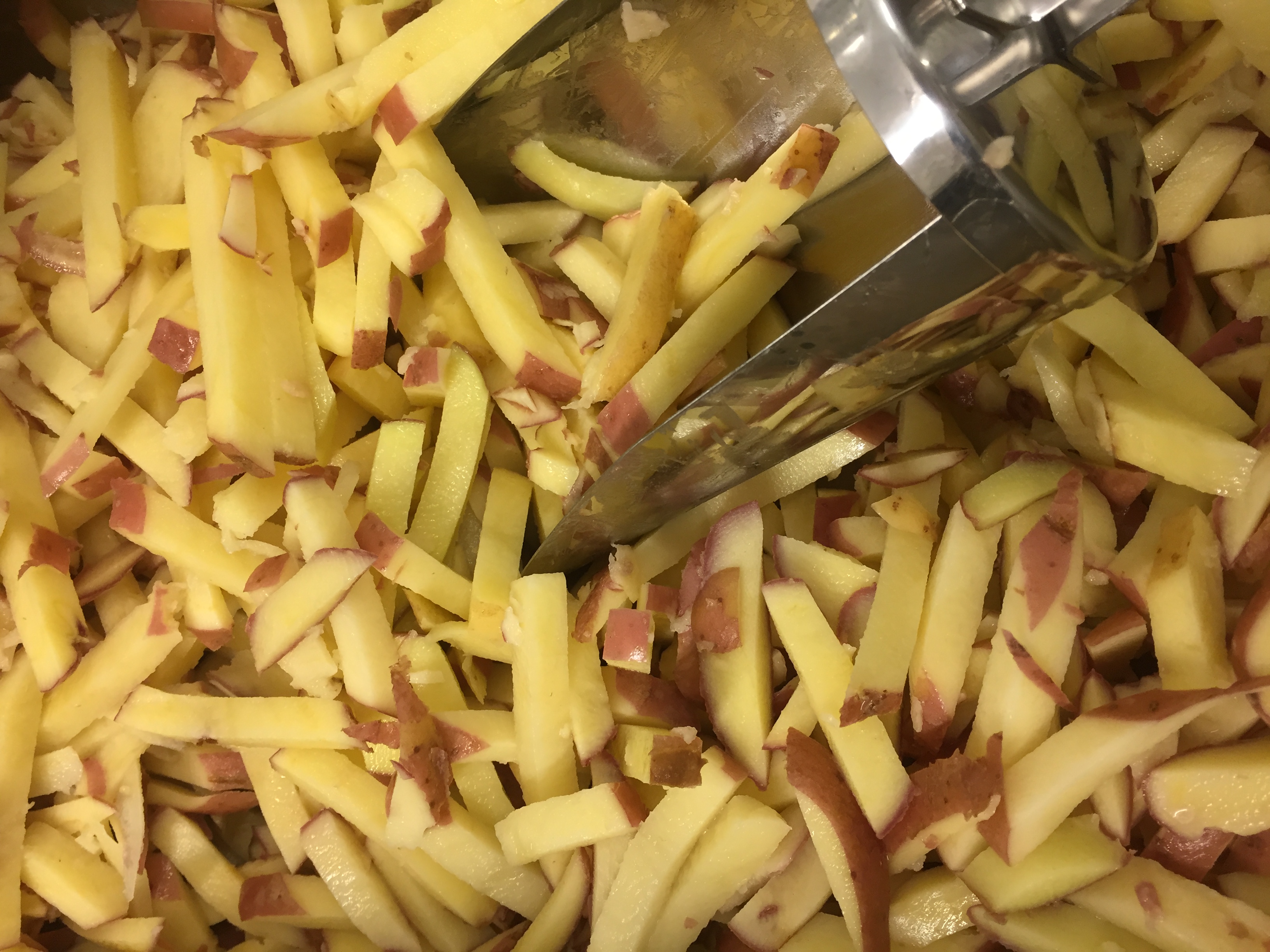 Frites bio non pelées - 500g