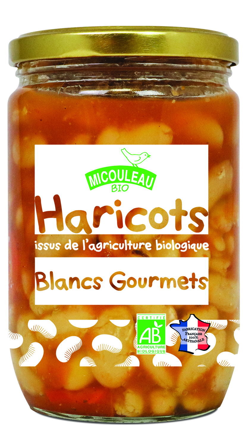 HARICOTS BLANCS GOURMETS CUISINES BIO