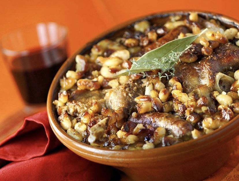 Cassoulet frais au Confit de Canard