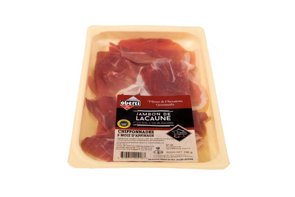 CHIFFONNADES DE JAMBON DE LACAUNE IGP 100G