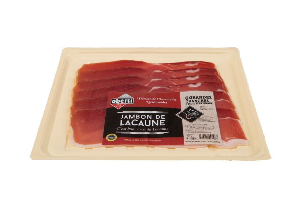 JAMBON DE LACAUNE IGP 9 MOIS 6 GDES TR. 200G