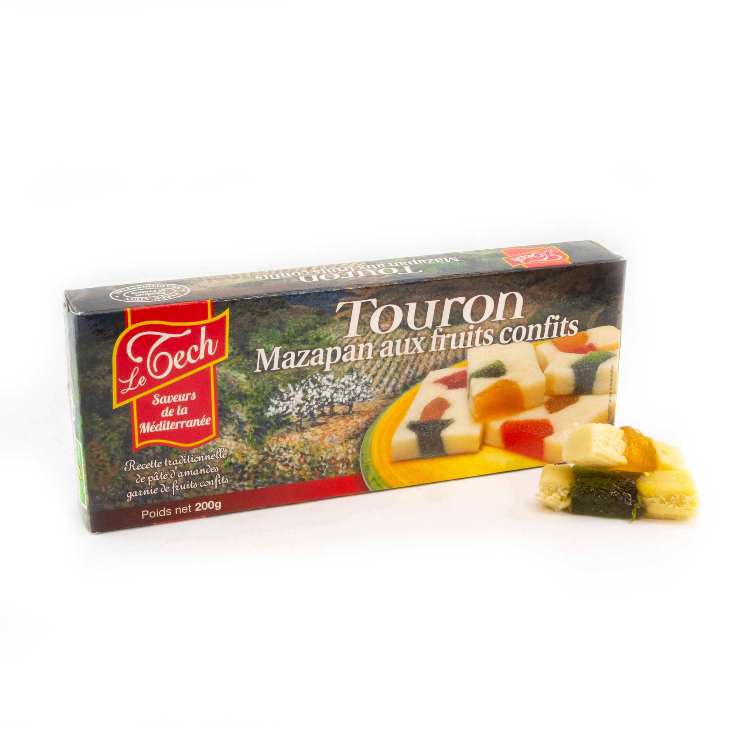 Touron Mazapan aux fruits confits