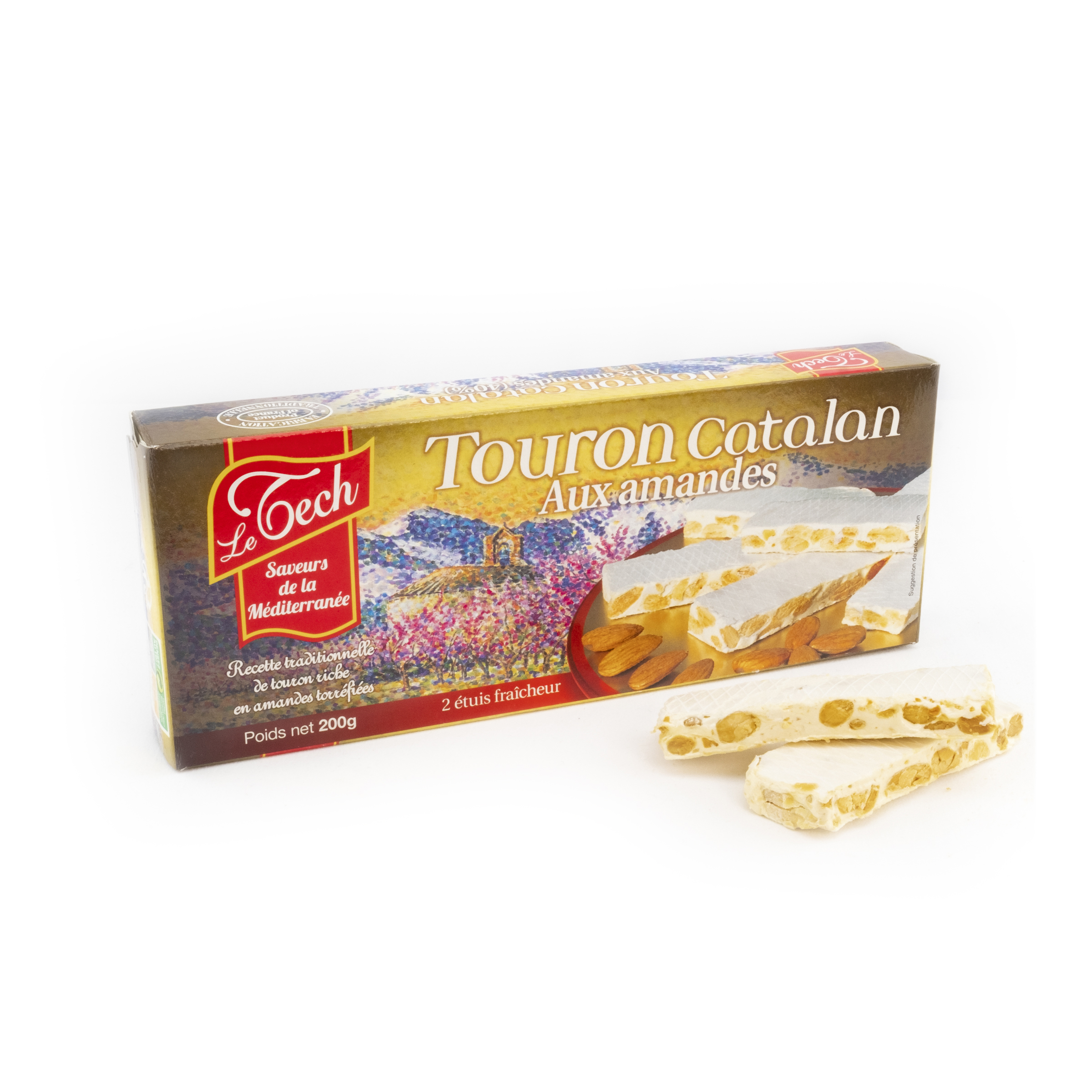Touron catalan aux amandes