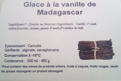 Glace vanille