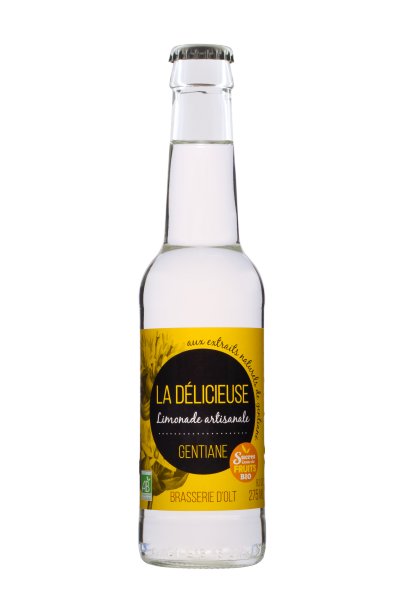 Limonade BIO LA DELICIEUSE gentiane