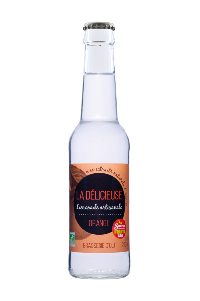 Limonade BIO LA DELICIEUSE orange