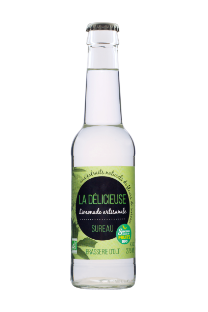 Limonade BIO LA DELICIEUSE sureau
