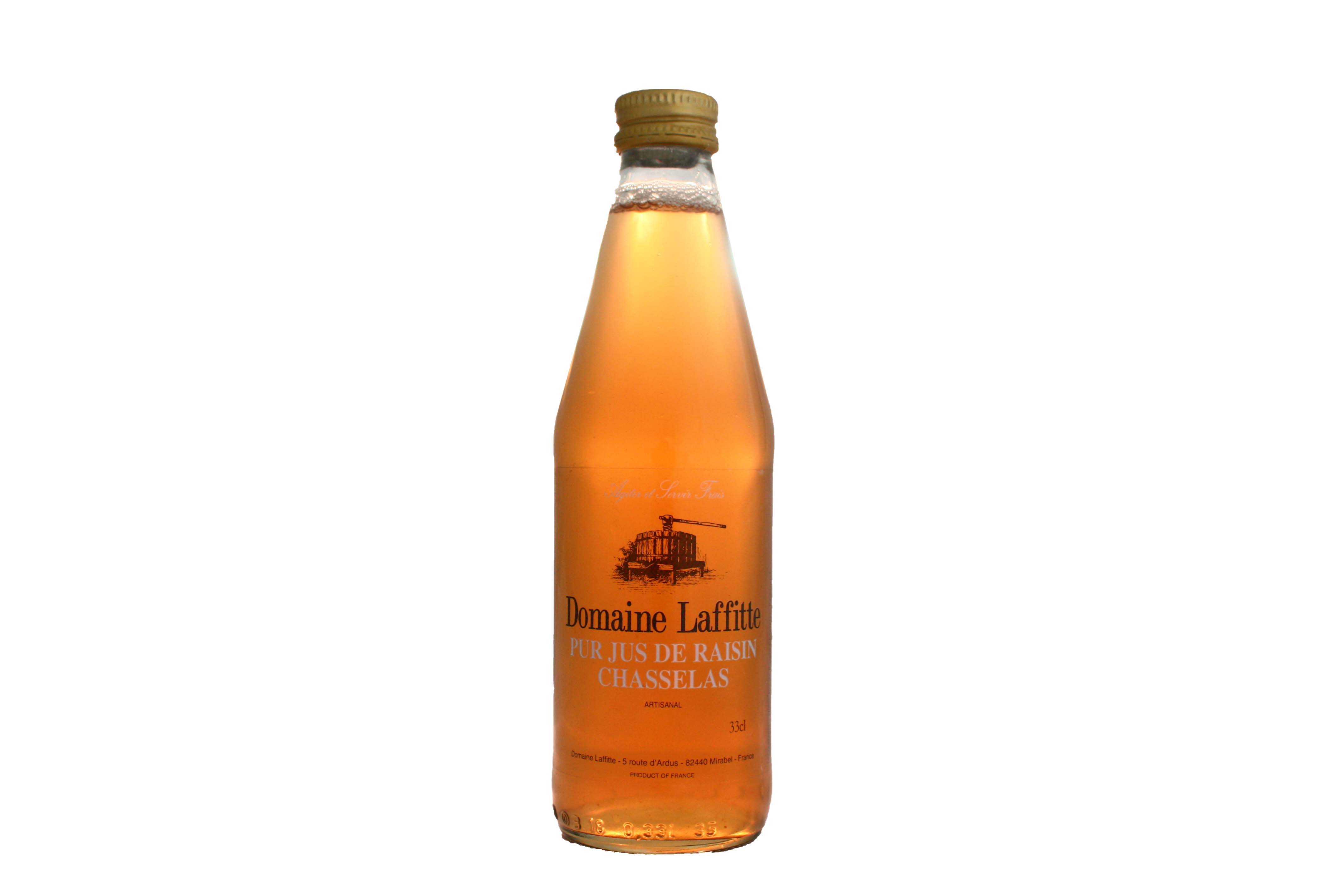 Pur Jus de Raisin CHASSELAS 33cl