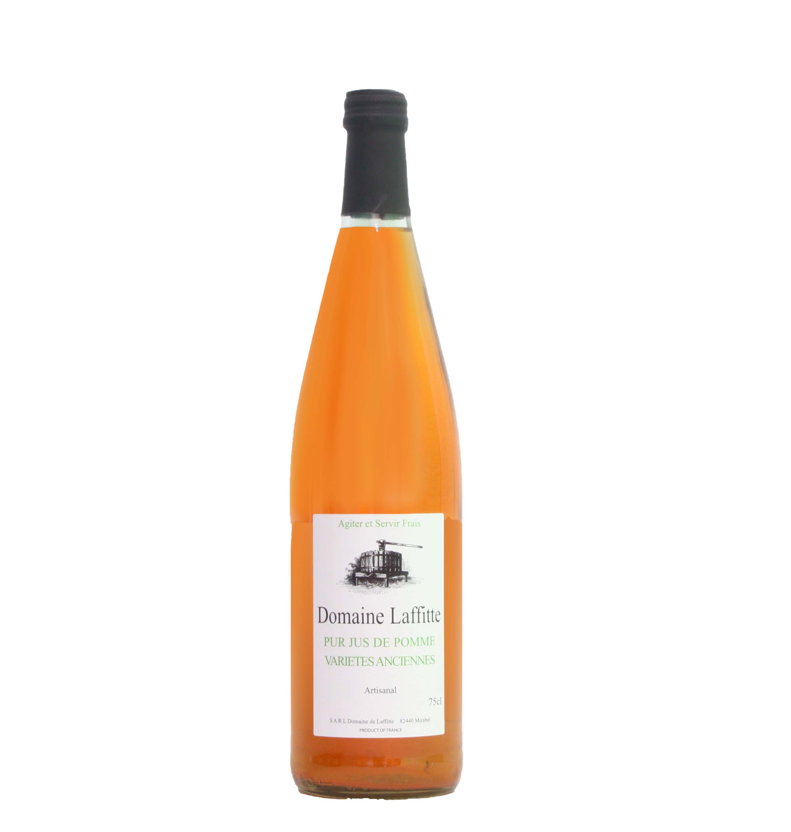 Pur Jus de Pomme VARIETES ANCIENNES 75cl