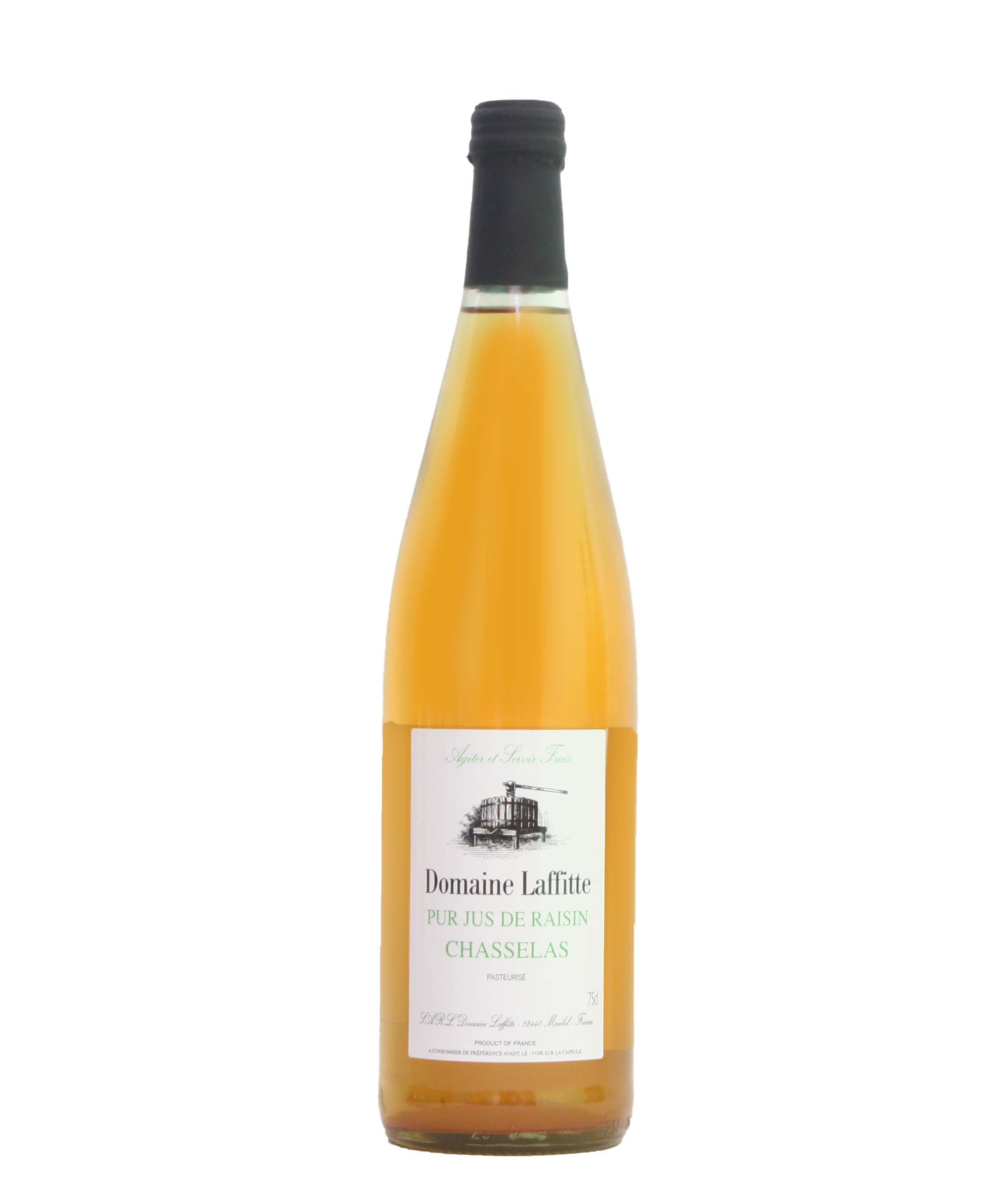 Pur Jus de Raisin CHASSELAS 75cl